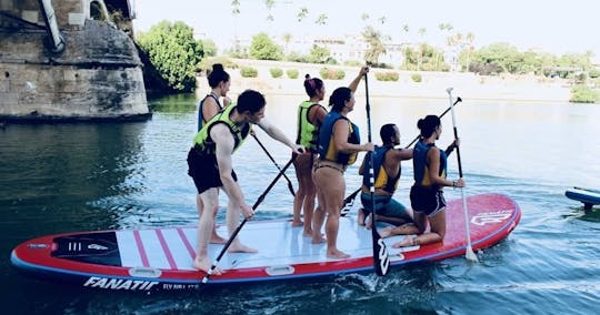 90-minute giant SUP rental in Seville