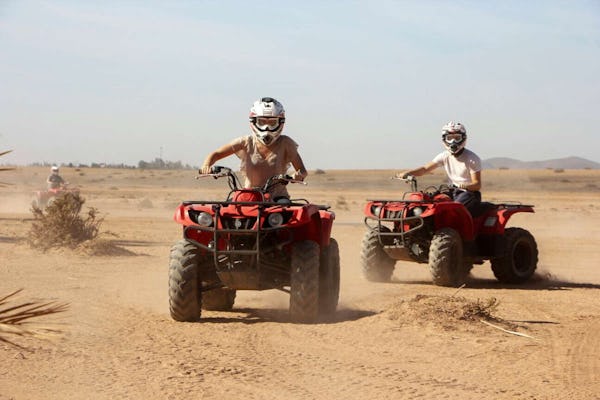 Excursión privada en quad al atardecer por el desierto de Agafay desde Marrakech