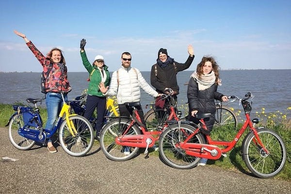 Tour in bici guidato privato di un'intera giornata nella campagna di Amsterdam