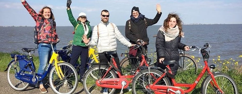 Tour in bici guidato privato di un'intera giornata nella campagna di Amsterdam