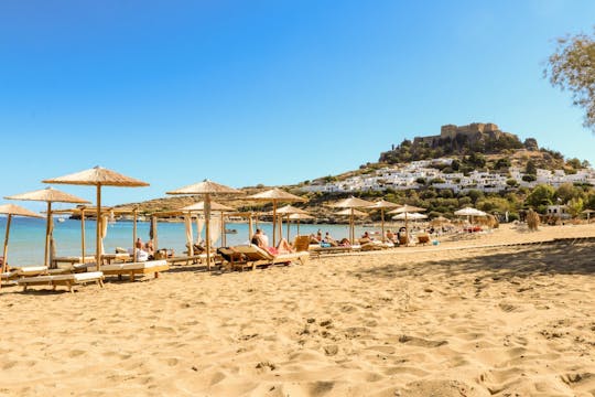 Tour del villaggio di Lindos da Rodi