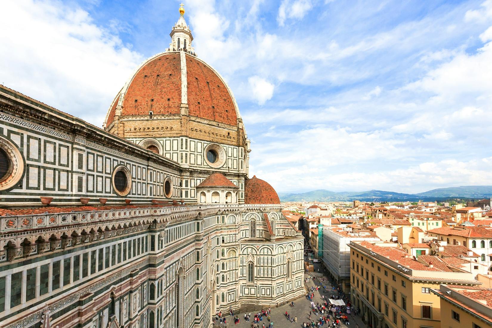 From Rome to Florence 1-day tour by train with pickup and Uffizi visit