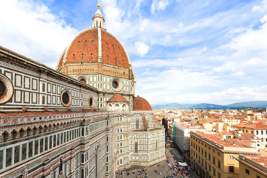 From Rome to Florence 1-day tour by train with pickup and Uffizi visit