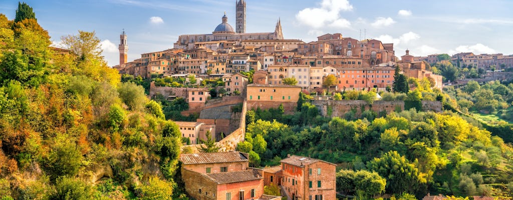 Private walking tour with personal photographer in Siena