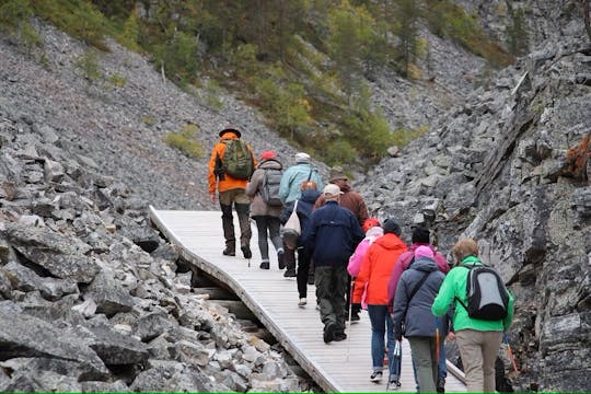 Nordic walking con una guida locale