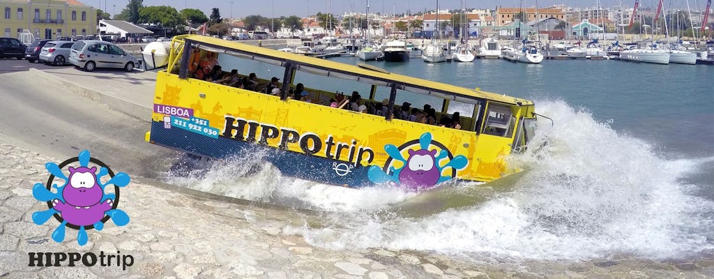 Visite guidée en bus amphibie de 90 minutes à Lisbonne