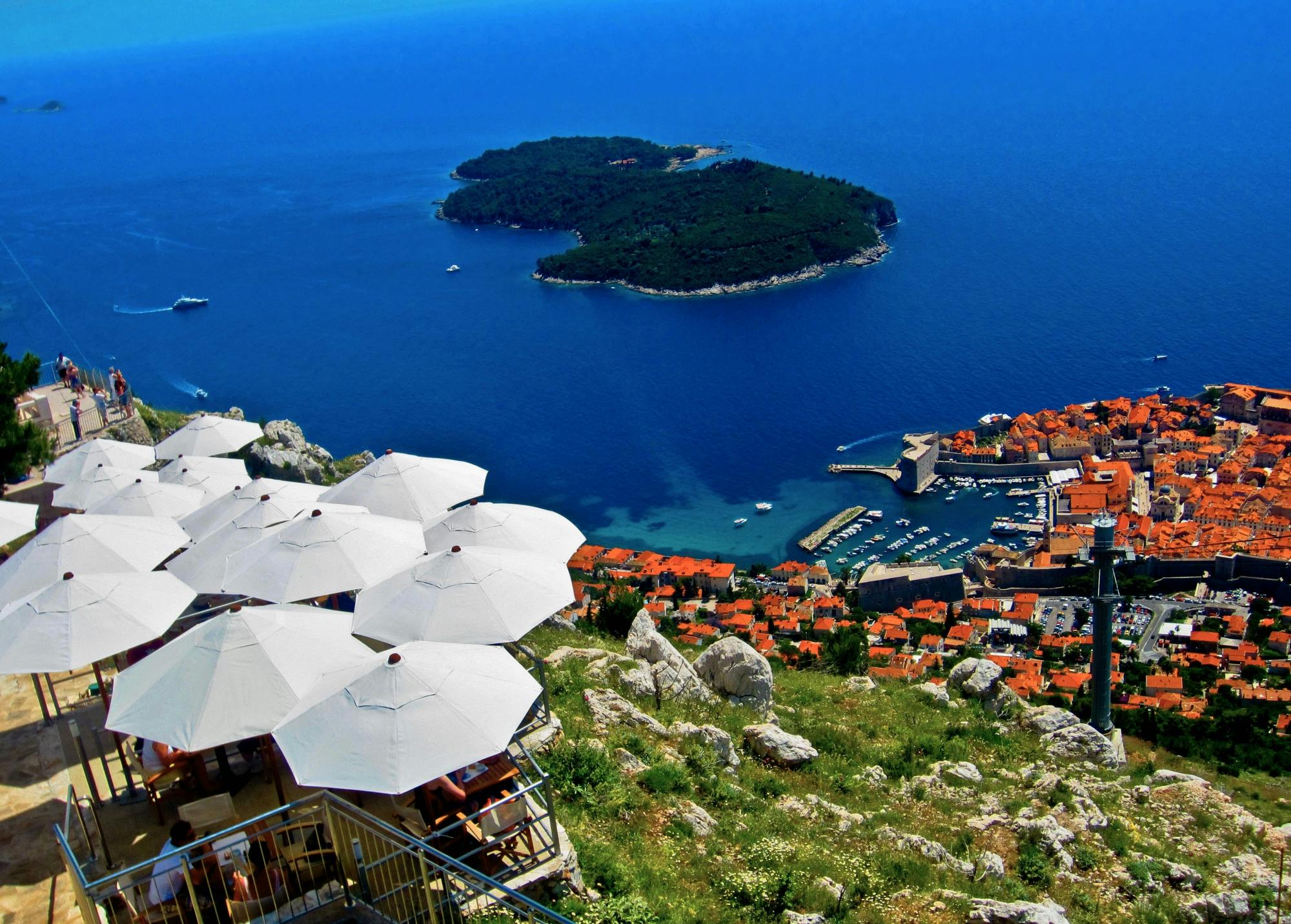 Excursão pela cidade velha de Dubrovnik com passeio de teleférico