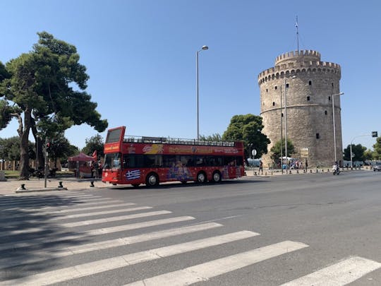 City sightseeing tour of Thessaloniki hop on hop off 4 choices