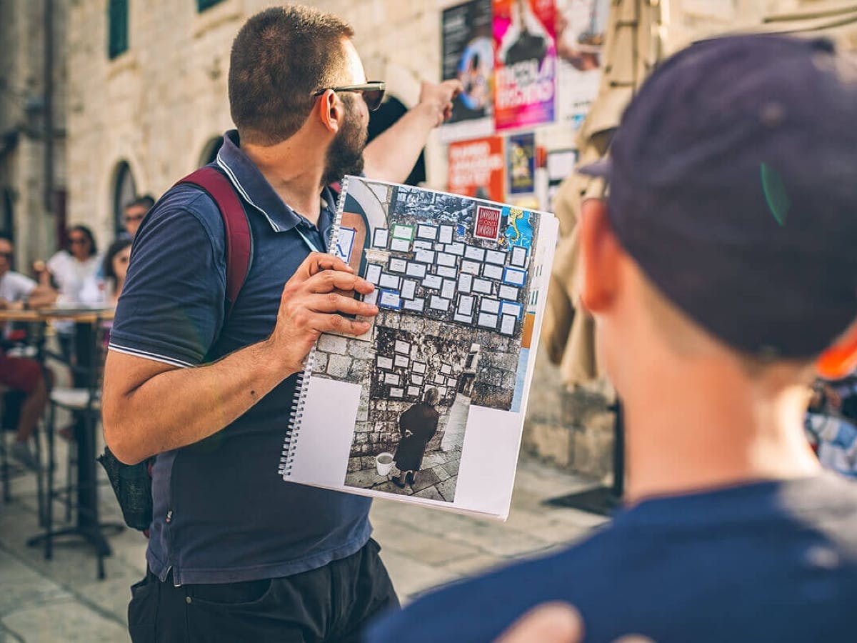 Guided Dubrovnik tour of  the fall of Communism and life under the siege