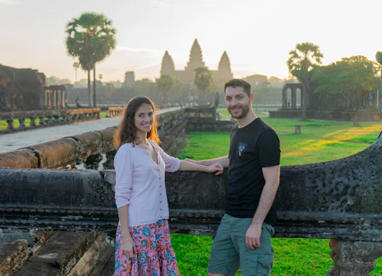 Discover Angkor sunrise by Vespa