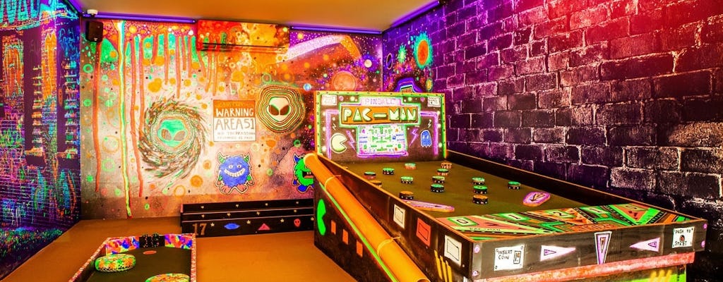 Halowy szalony minigolf w Puerto del Carmen