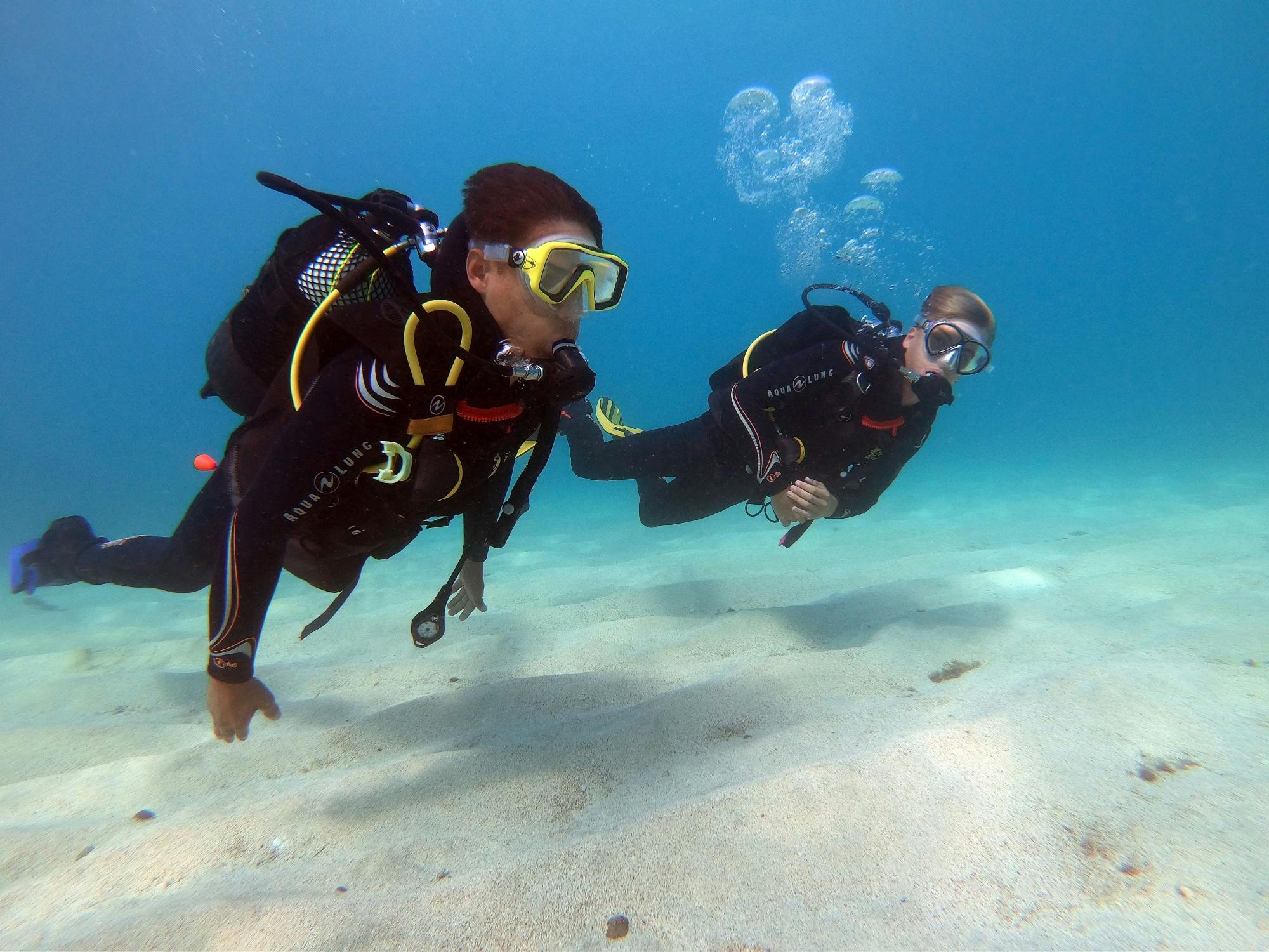 Gran Canaria Scuba Diving or Open Water Diving Course