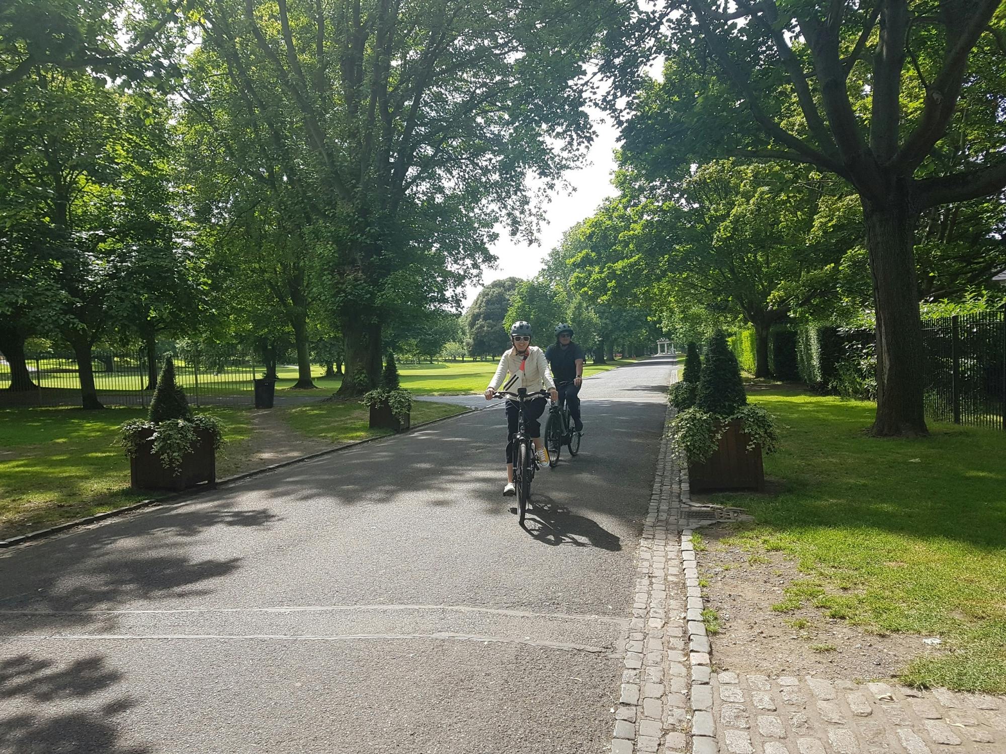 Stories and sites of Dublin guided bike tour