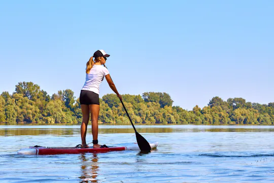 SUP rental in Vienna's Alte Donau