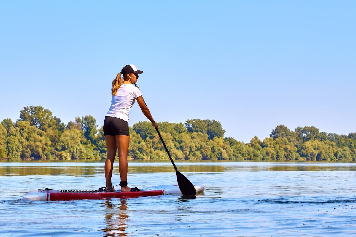 SUP rental in Vienna's Alte Donau