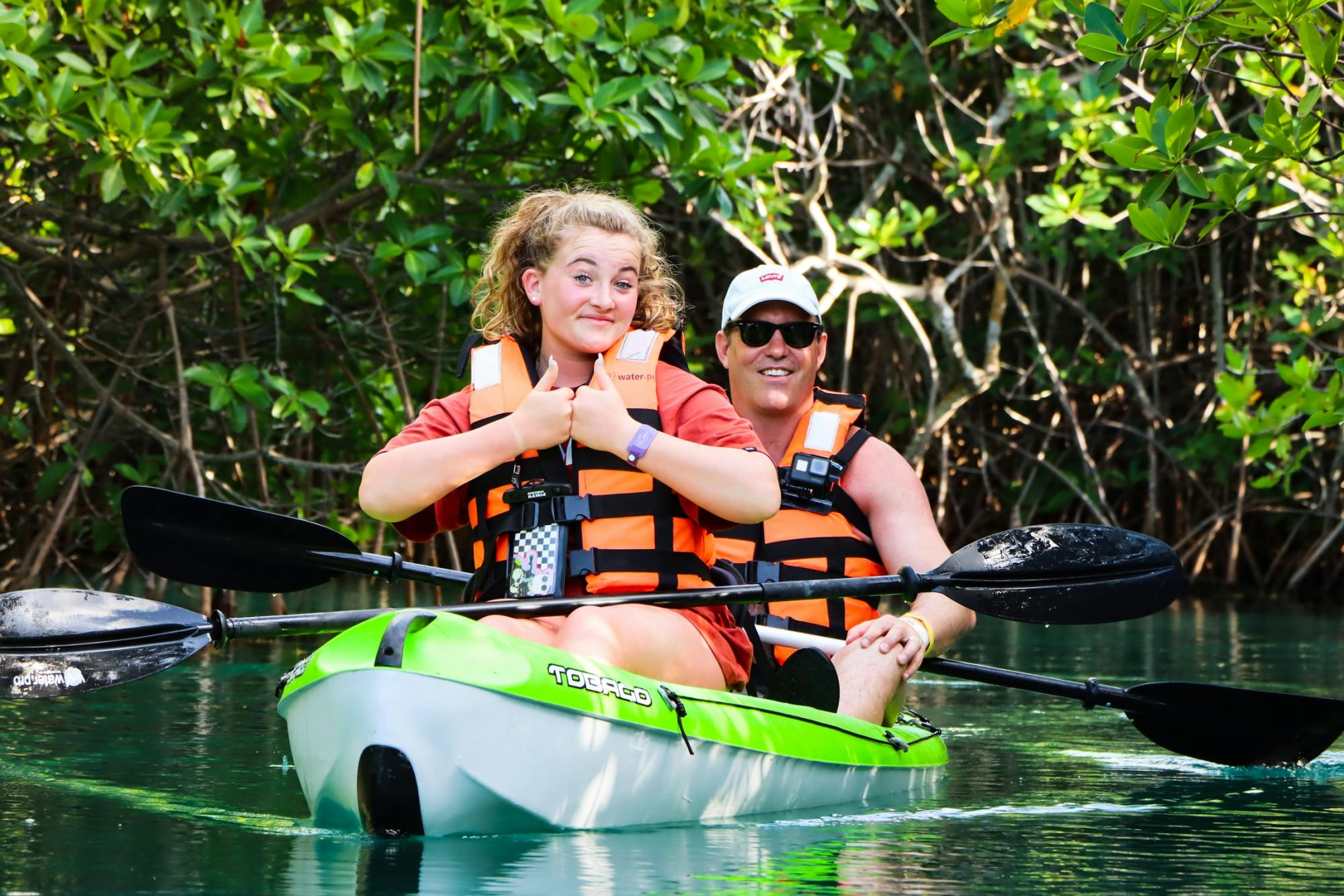 Cancun Nichupté Lagoon morning kayak experience