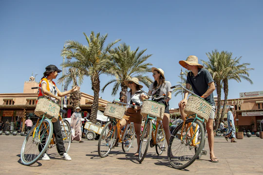Guided cycling adventure in Marrakech