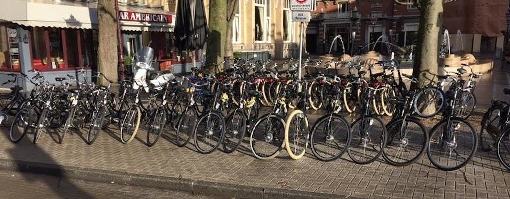 Aluguel de bicicletas elétricas em Amsterdã com café de boas-vindas