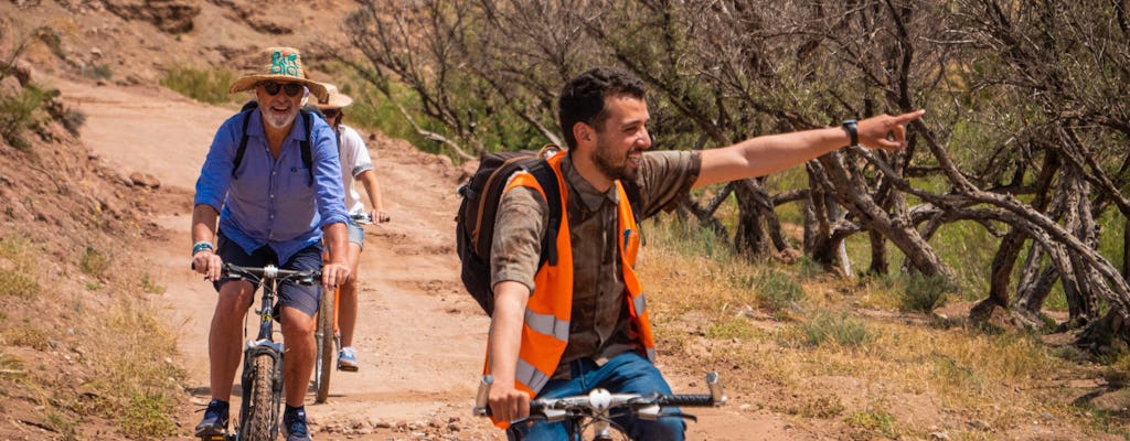 Tour en bicicleta por el palmeral de Marrakech con un guía local