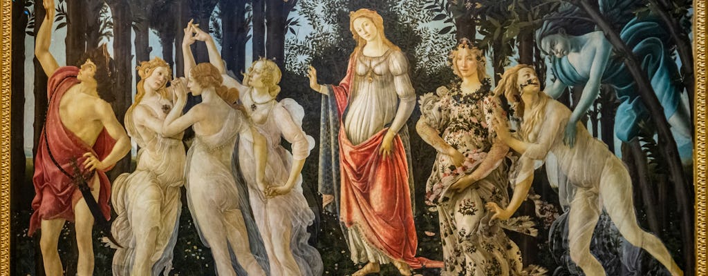 Uffizi and Accademia Gallery small group tour with a local guide