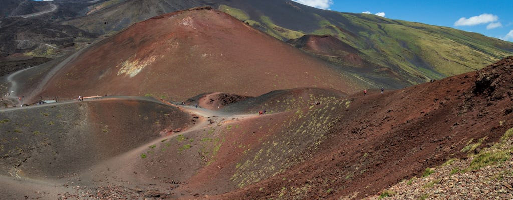 Etna na wysokości 1900 metrów i Wąwóz Alcantary