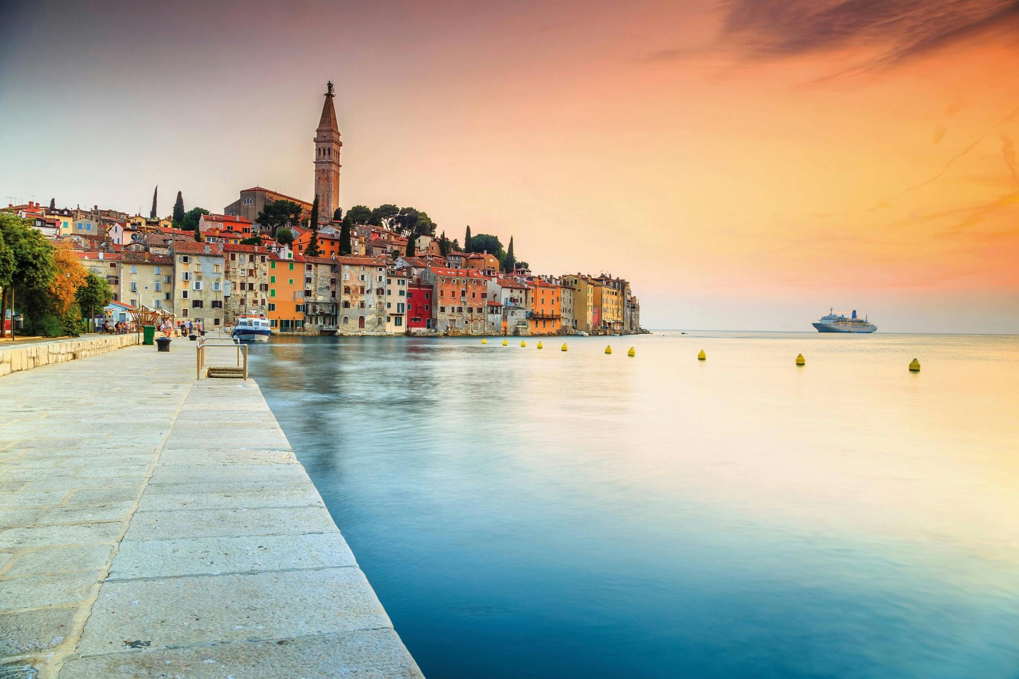 Rovinj night tour from Medulin