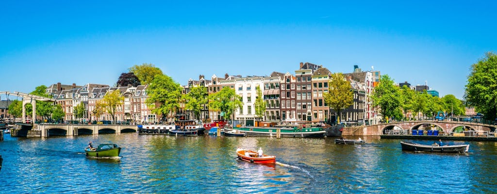 Amsterdamse sightseeingtour en kaasproeverij