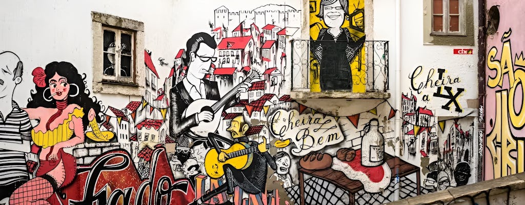 Guided walking tour of Lisbon with dinner to discover fado