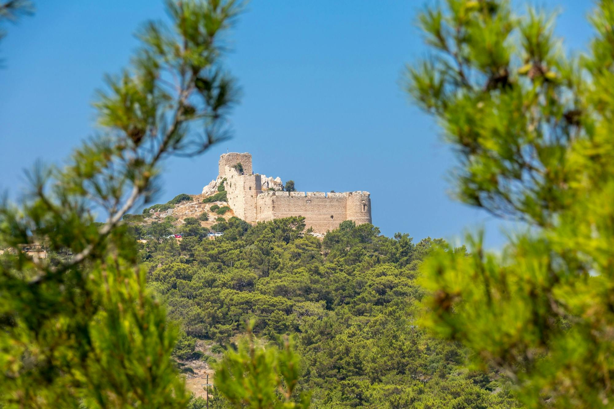 Tour guidato di un'intera giornata dell'isola di Rodi sud