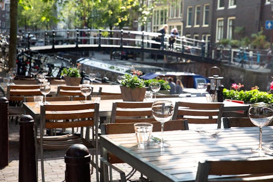 Excursão gastronômica a pé privada em Amsterdã