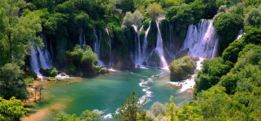 Całodniowa wycieczka do Mostaru i wodospadów Kravica z odbiorem z Dubrownika