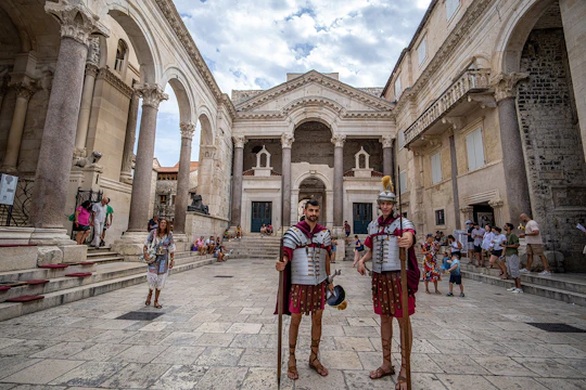 Split old city and Diocletian's Palace guided walking tour