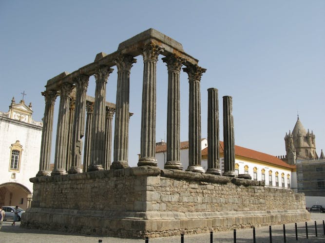 Evora churches and temple private tour from Lisbon