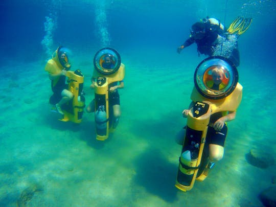 Cypern undervattensäventyr promenad-scooter i liten grupp