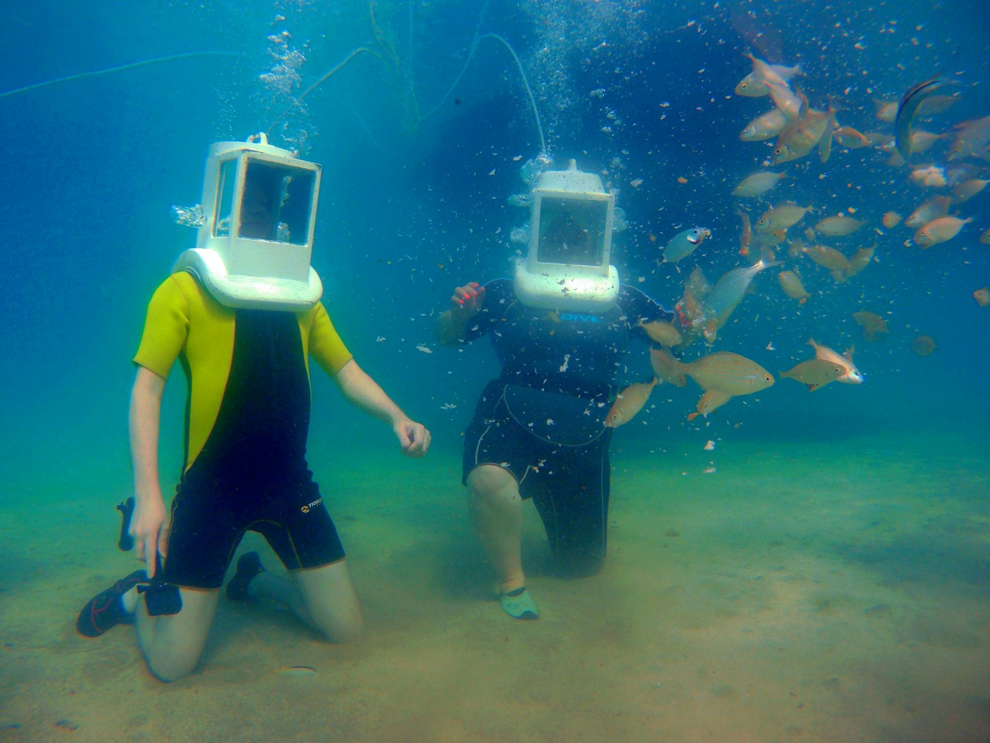 Cyprus Underwater Walking/Scooter Small Group Tour