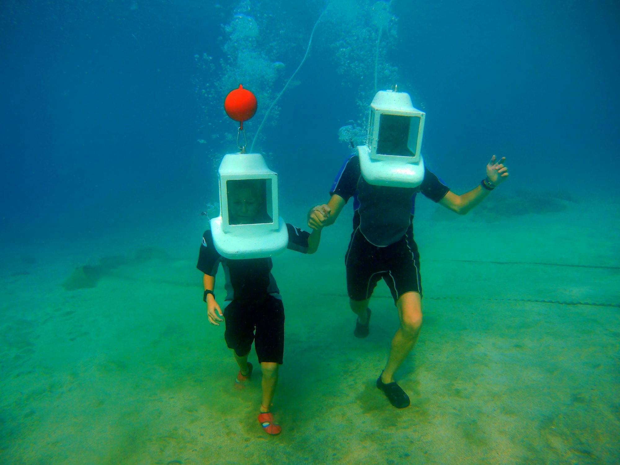 Cyprus Underwater Walking/Scooter Small Group Tour