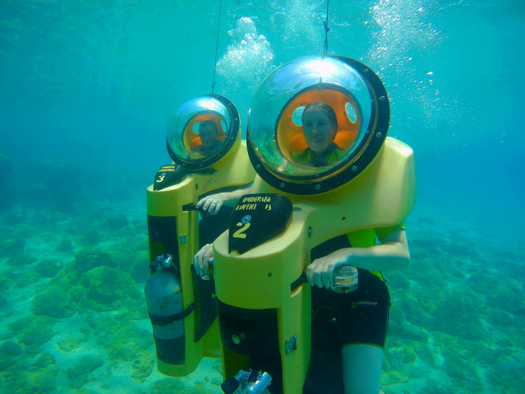 Cyprus Underwater Walking/Scooter Small Group Tour