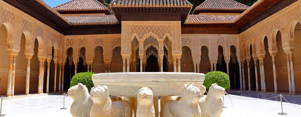 Accesso completo all'Alhambra con biglietti salta fila e visita guidata in inglese