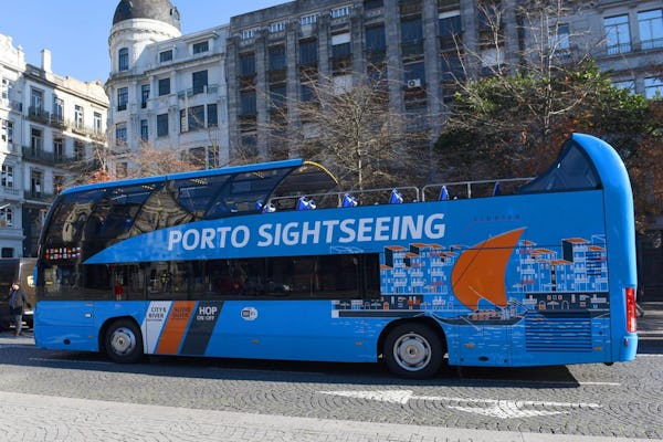 48 hours hop-on hop-off bus tour of Porto with wine cellars' visit