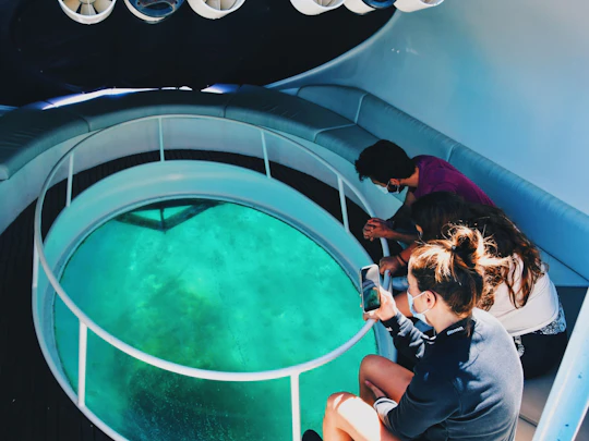 2-hour glass-bottom boat tour with snorkeling in Vila Franca do Campo