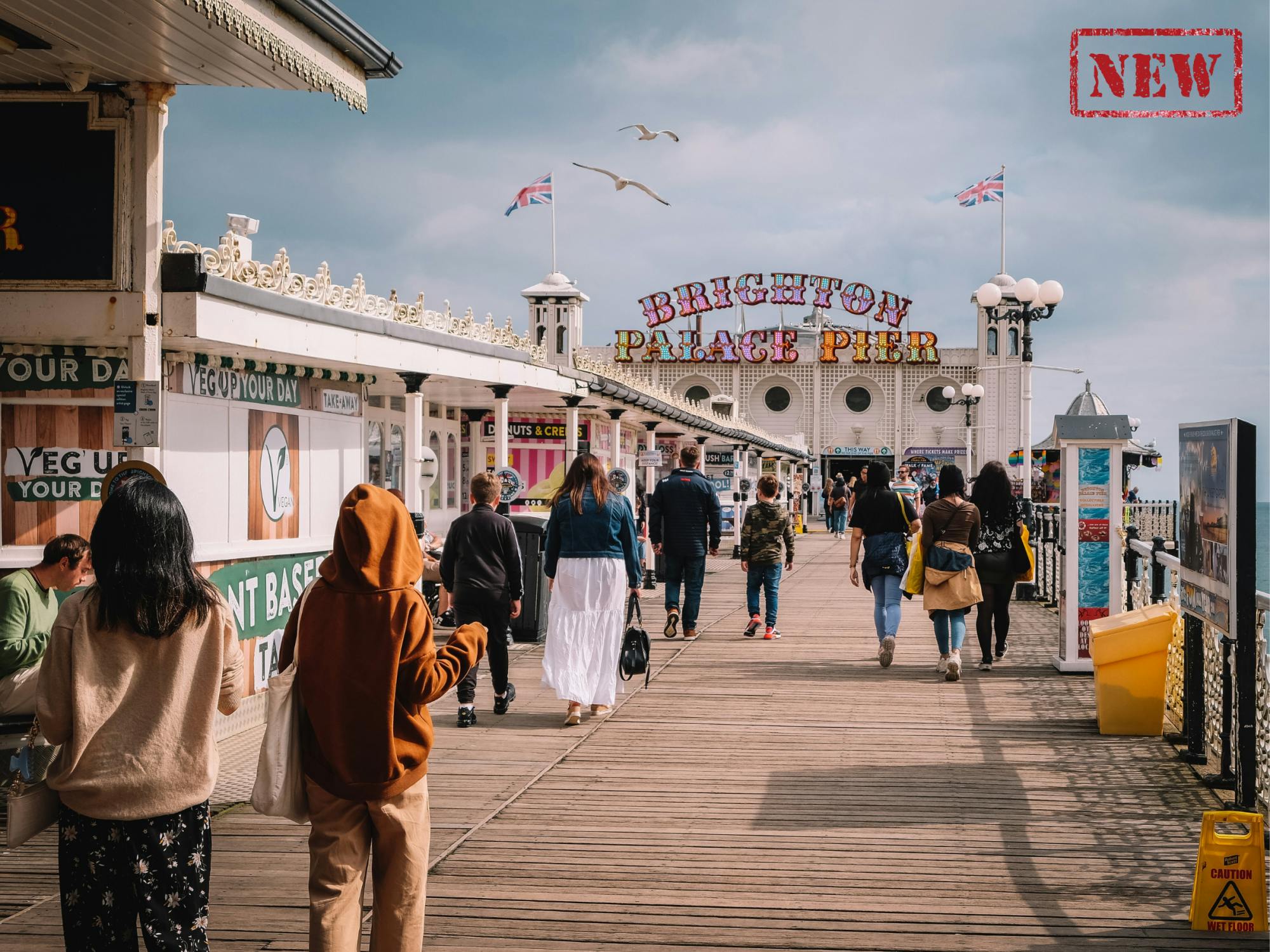 Explore Brighton self guided walking tour using an app Musement