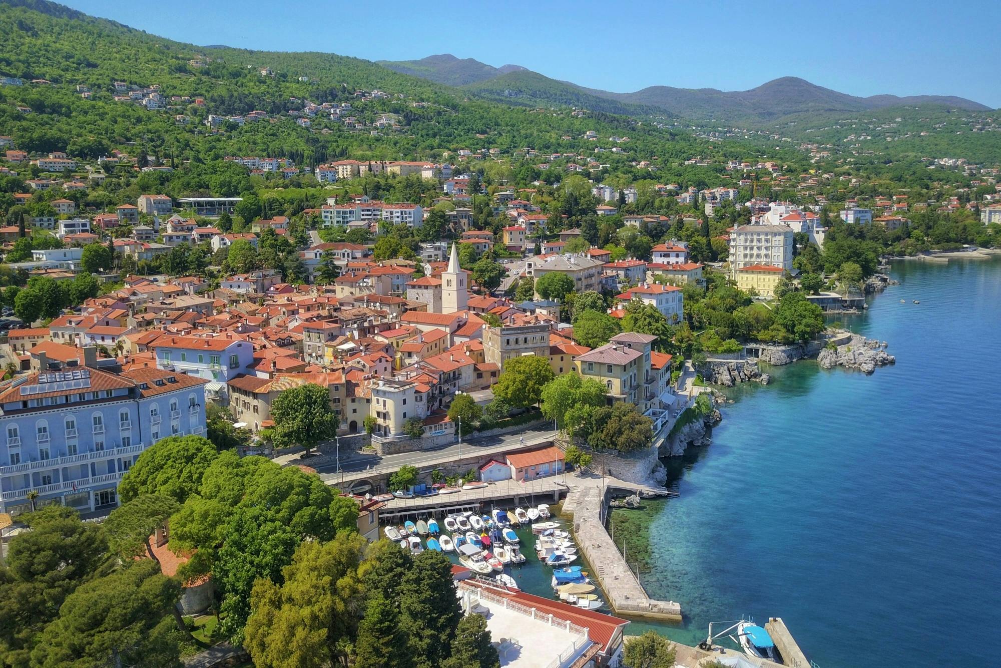 Tour por la bahía de Kvarner con Opatija, Lovran y especialidades locales