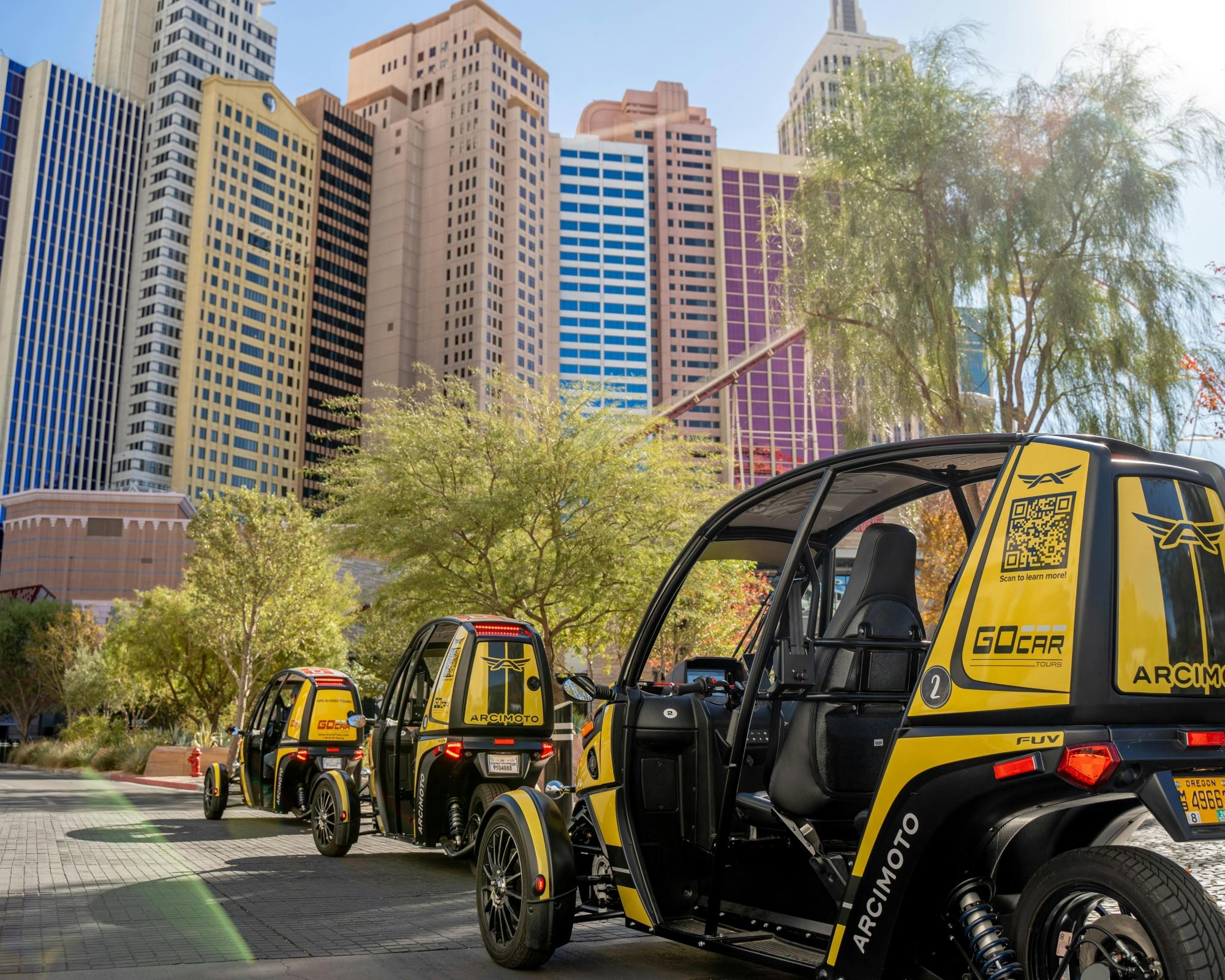 2-hour Sin City Iconic Tour in a Talking GoCar