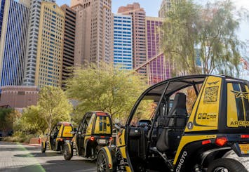 2-godzinna kultowa wycieczka Sin City w Talking GoCar