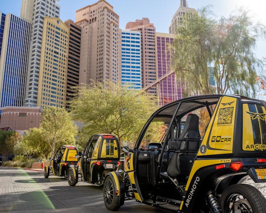 Visite emblématique de Sin City de 2 heures dans une GoCar parlante