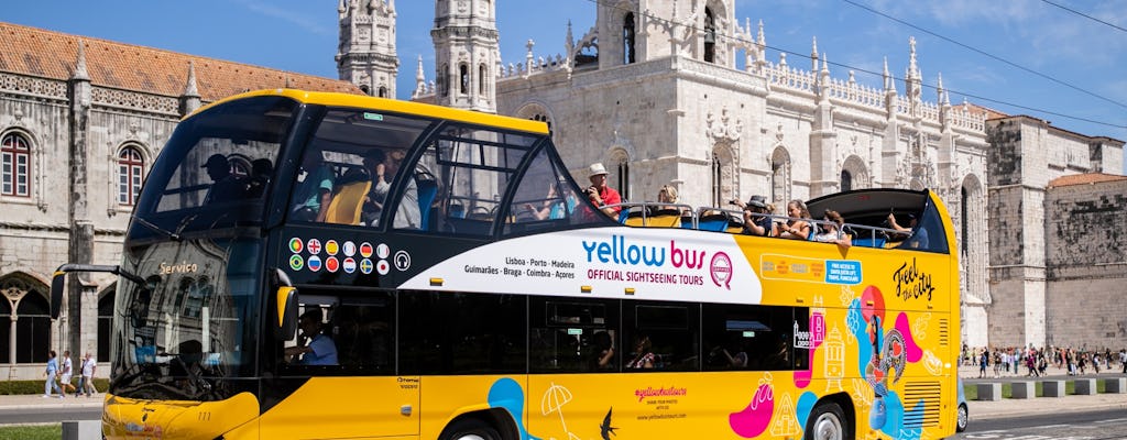 Biglietti combinati hop-on hop-off per l'autobus Belém e la Lisbona Moderna