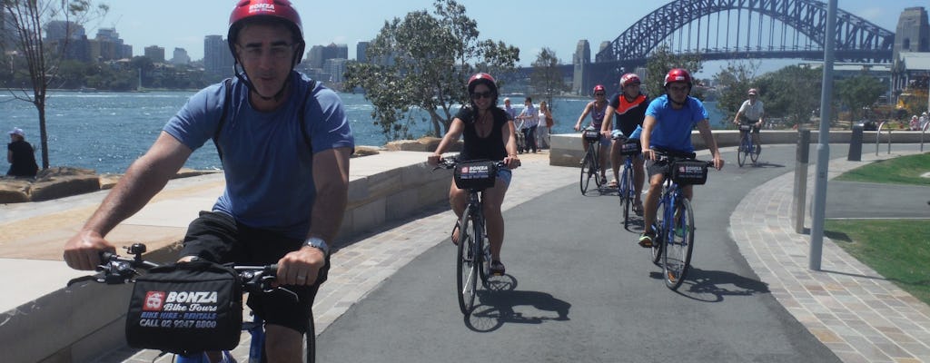 Sydney highlights guided bike tour