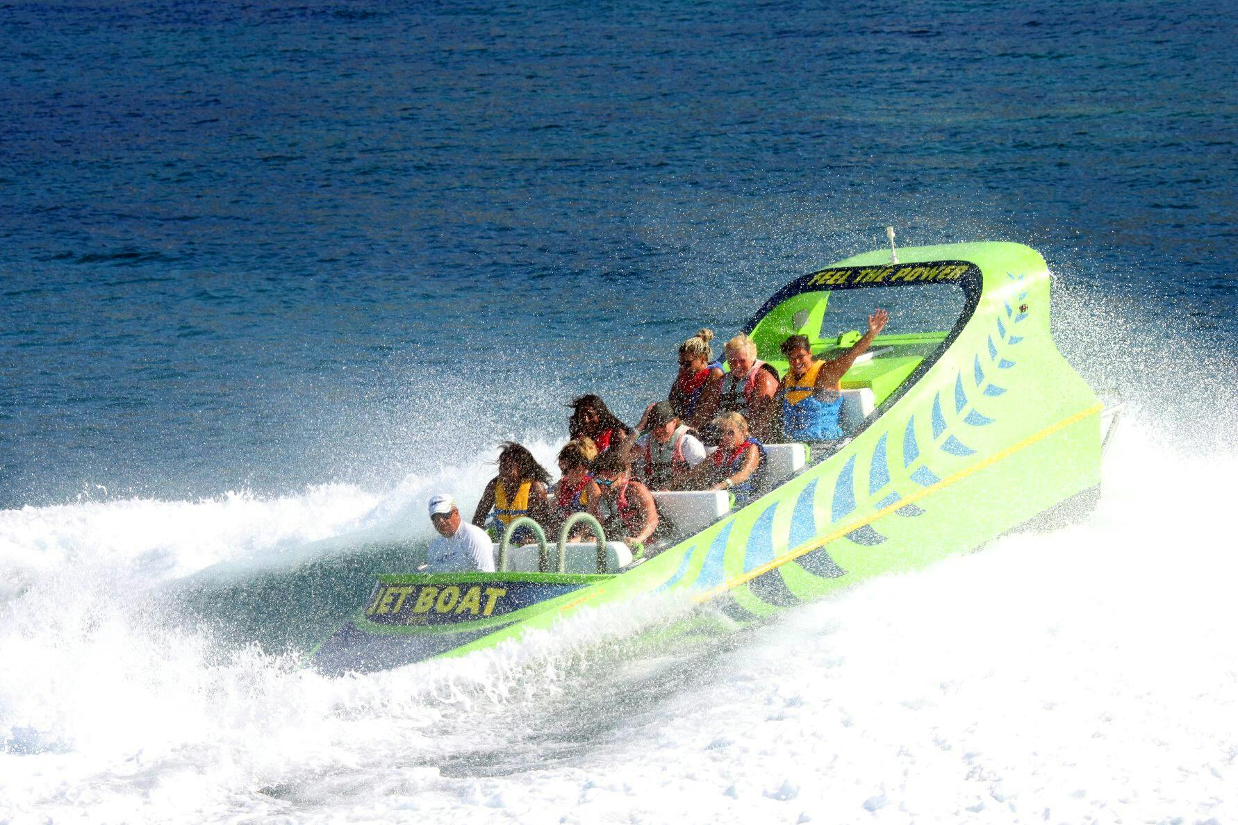 Chersonissos Bay Jet Boat Tour