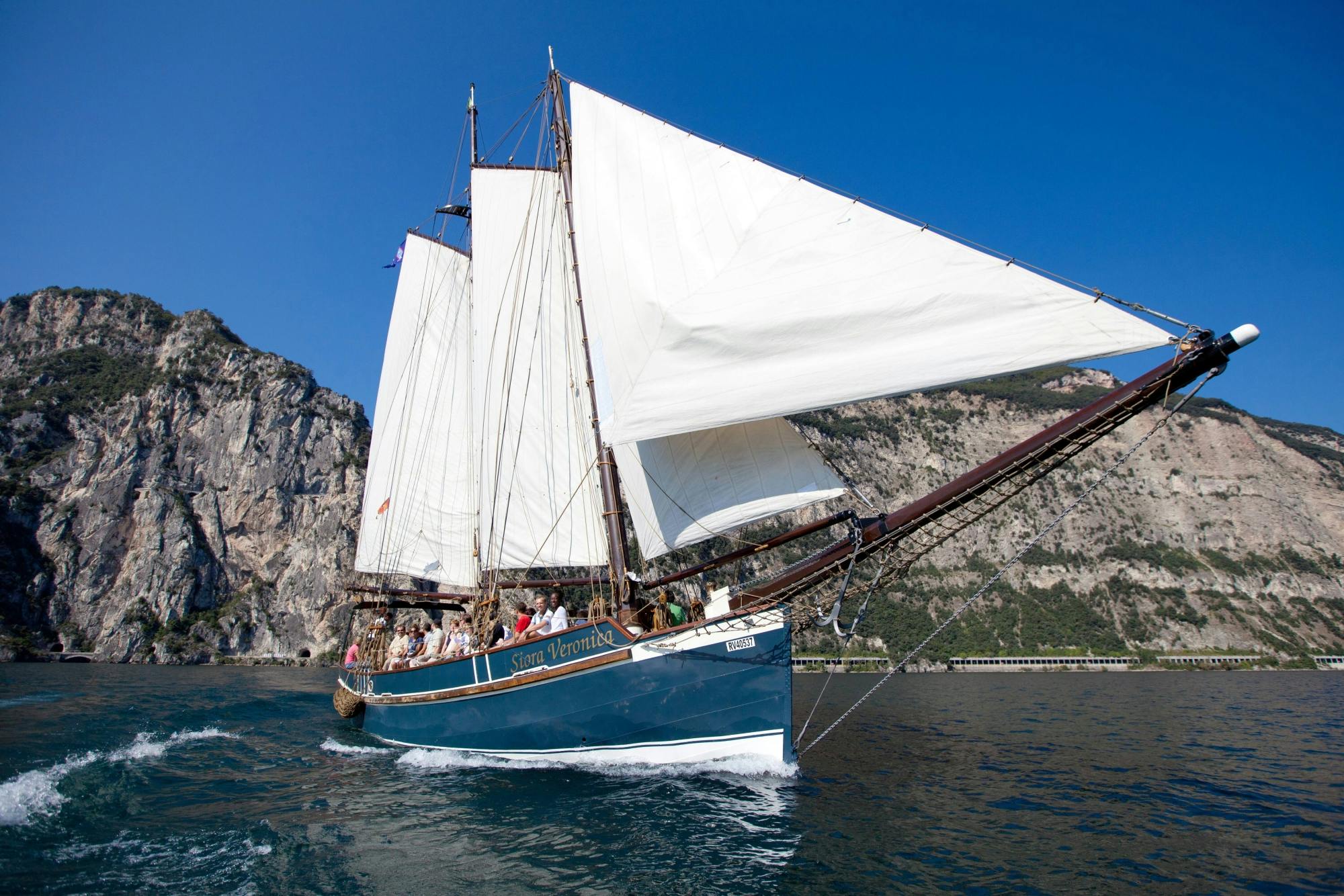 Leisurely Cruise to Gargnano from Malcesine