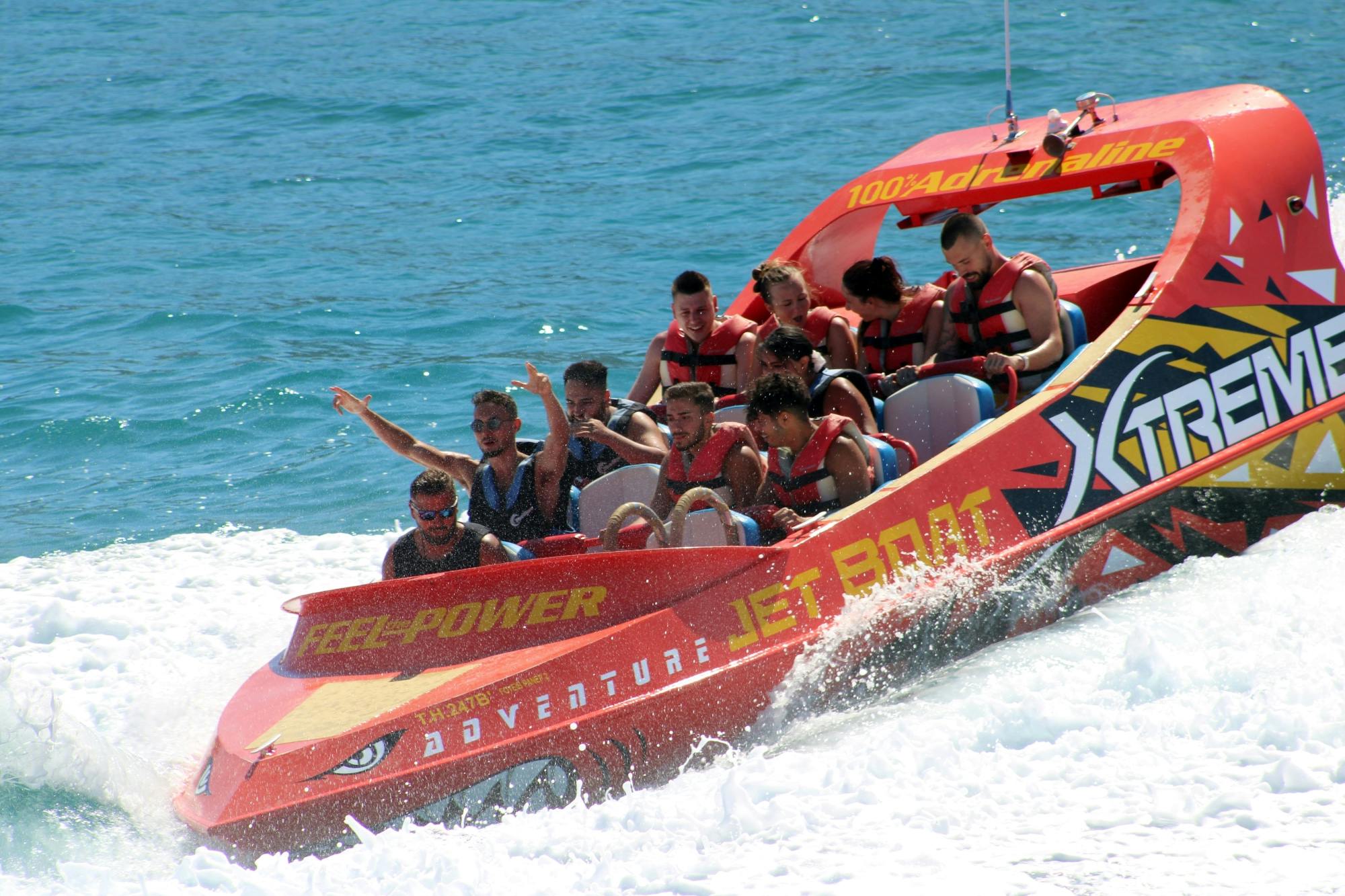 Chersonissos Bay Jet Boat Tour